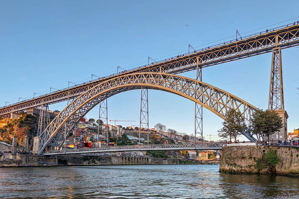 Puente Don Luis I en Oporto